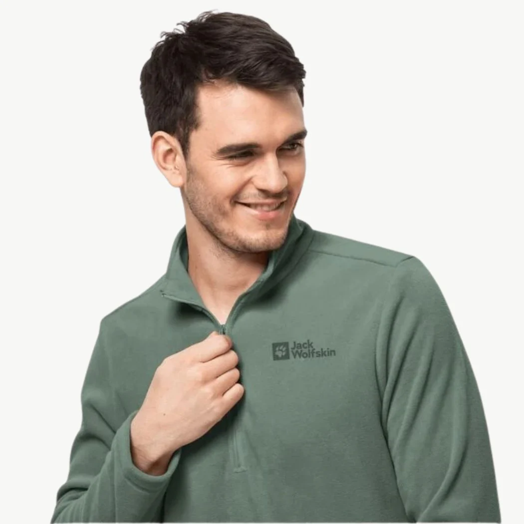 jack wolfskin Taunus HZ Men's Fleece Pullover - Image 3
