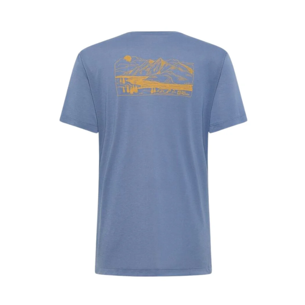 jack wolfskin Vonnan Graphic Men's Tee - Image 5