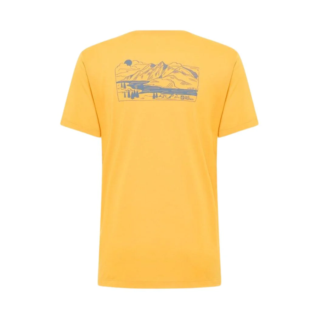 jack wolfskin Vonnan Graphic Men's Tee - Image 5