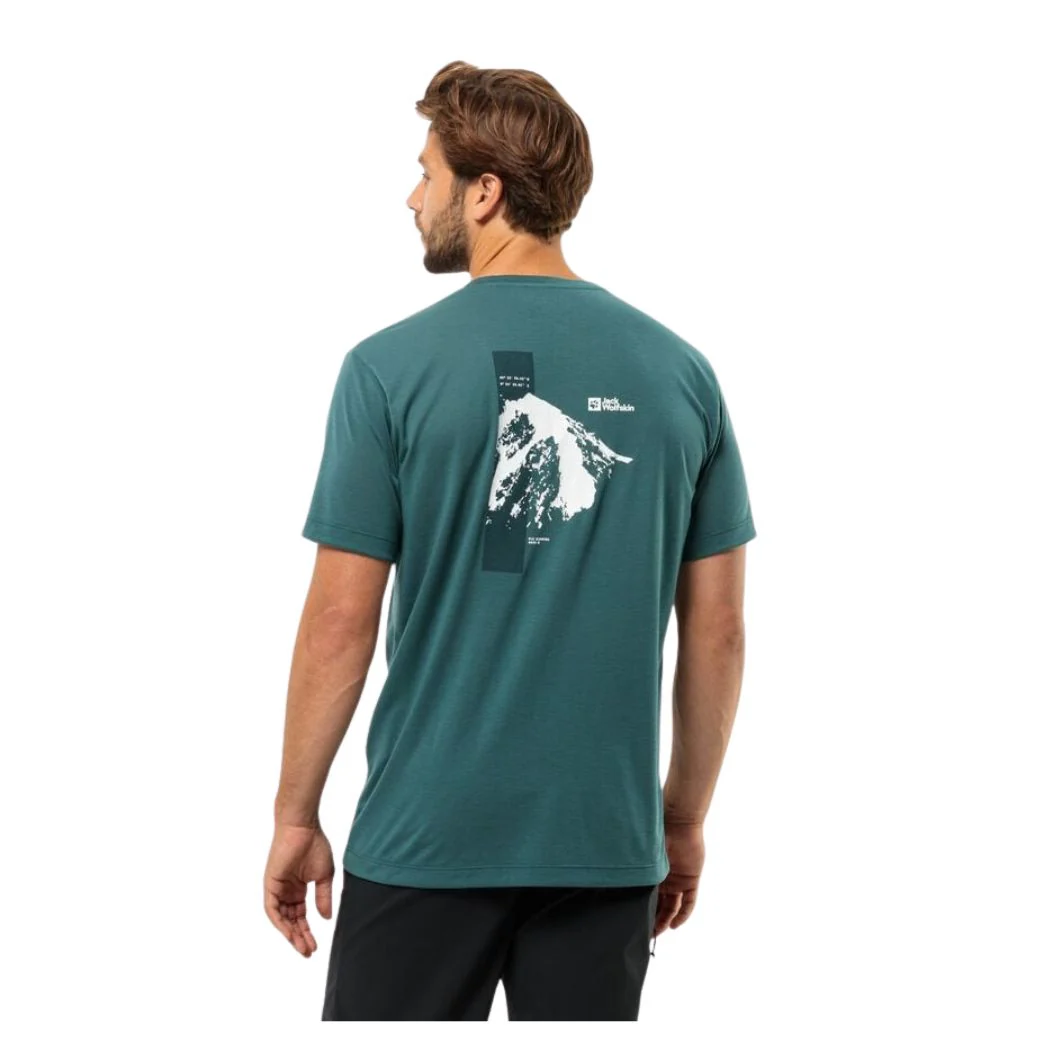 jack wolfskin Vonnan Graphic Men's Tee - Image 2