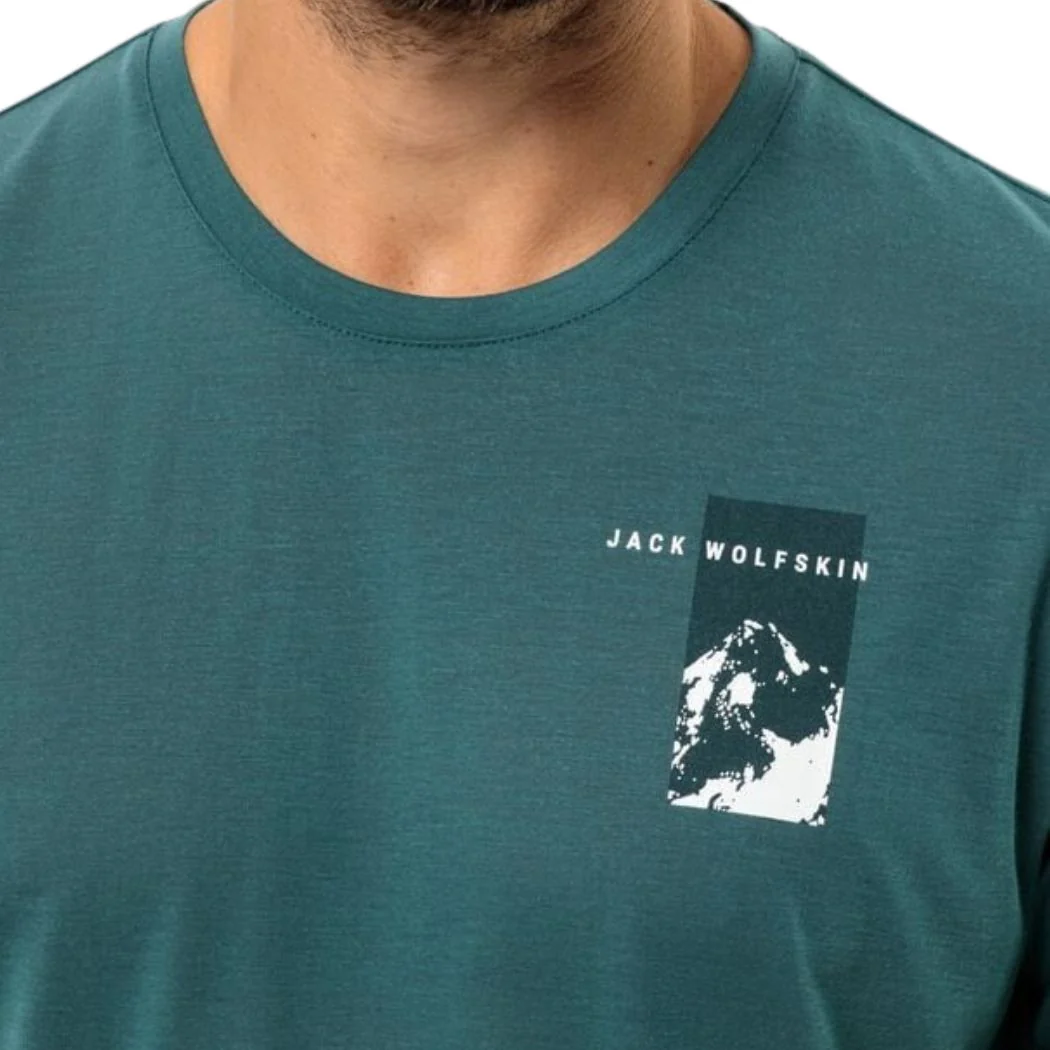 jack wolfskin Vonnan Graphic Men's Tee - Image 3