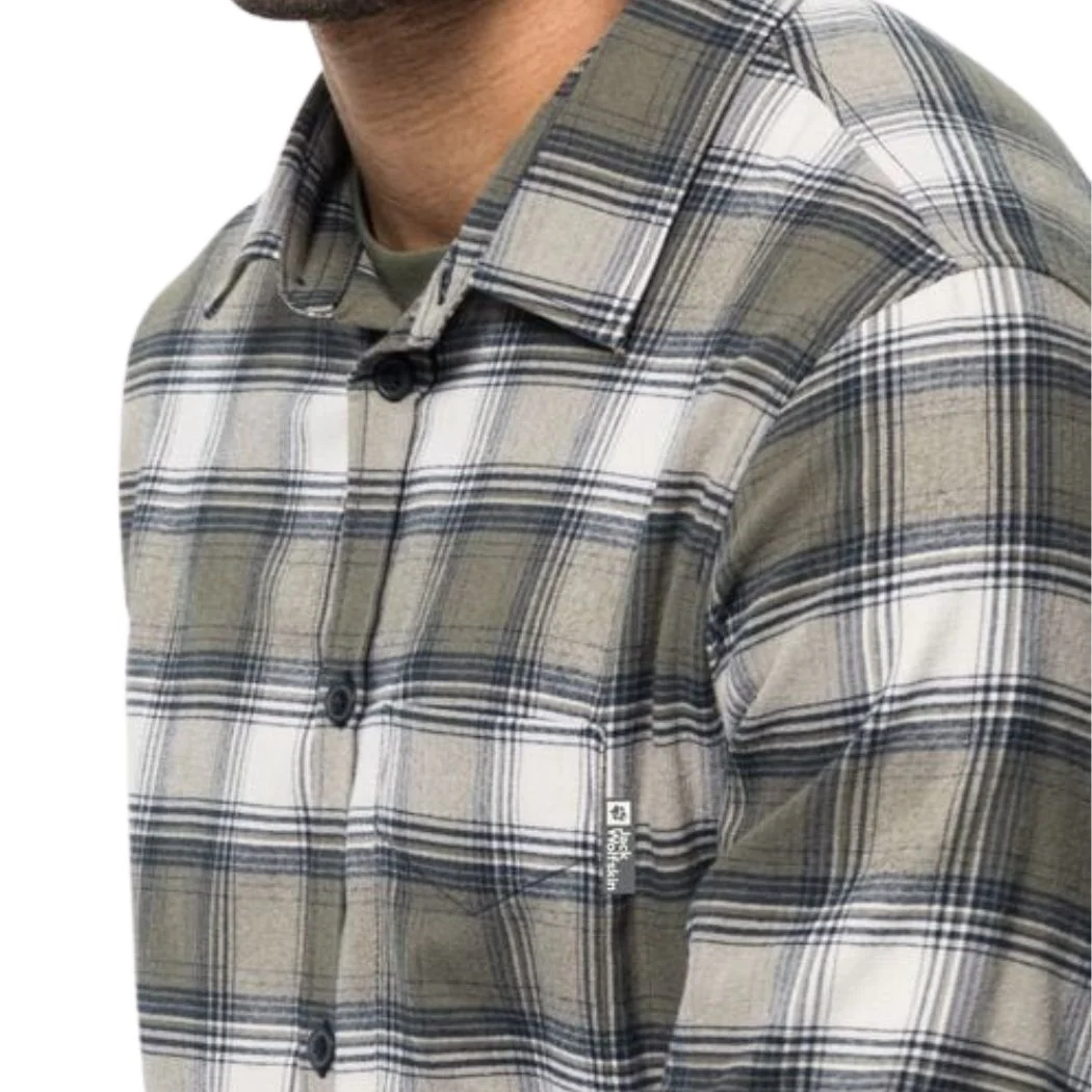jack wolfskin Wanderweg Men's Shirt - Image 3