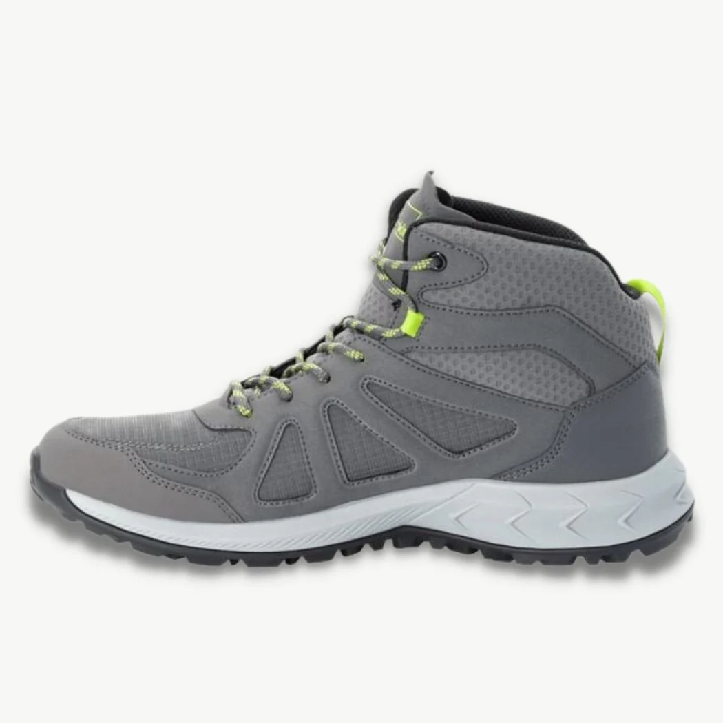 jack wolfskin Woodland 2 Texapore Mid Men's Waterproof Hiking Shoes - Image 2