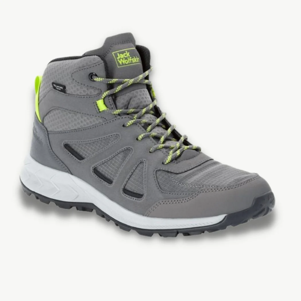 jack wolfskin Woodland 2 Texapore Mid Men's Waterproof Hiking Shoes - Image 3
