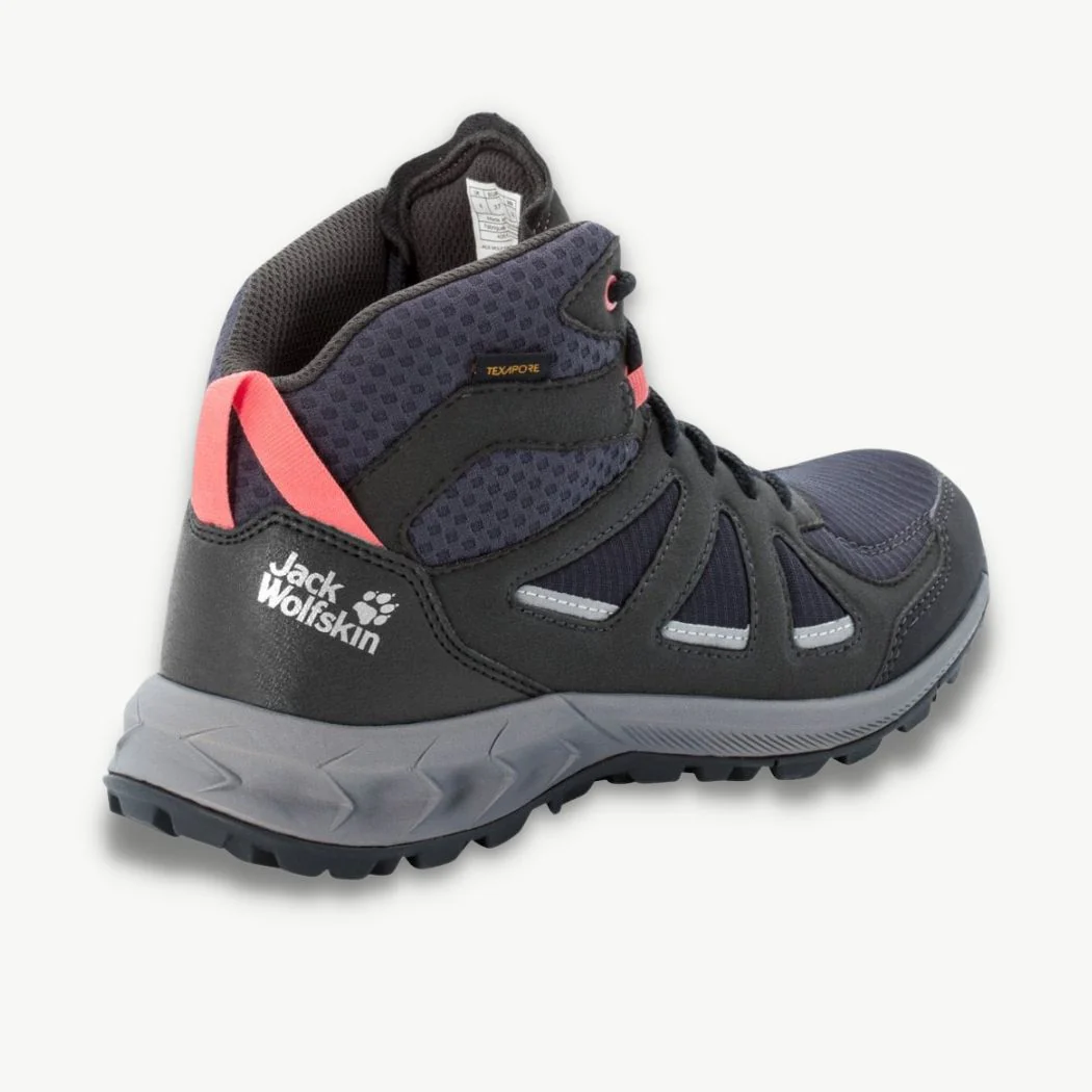 jack wolfskin Woodland 2 Texapore Mid Women's Hiking Shoes - Image 4