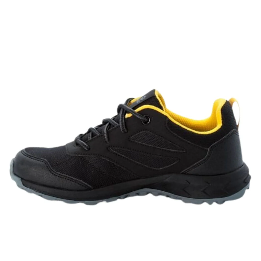jack wolfskin Woodland Texapore Low Kids Waterproof Hiking Shoes - Image 2