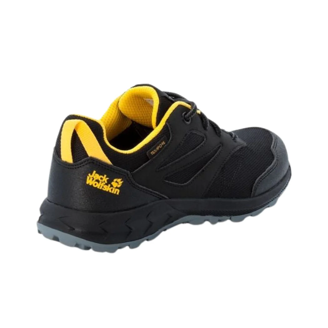 jack wolfskin Woodland Texapore Low Kids Waterproof Hiking Shoes - Image 4