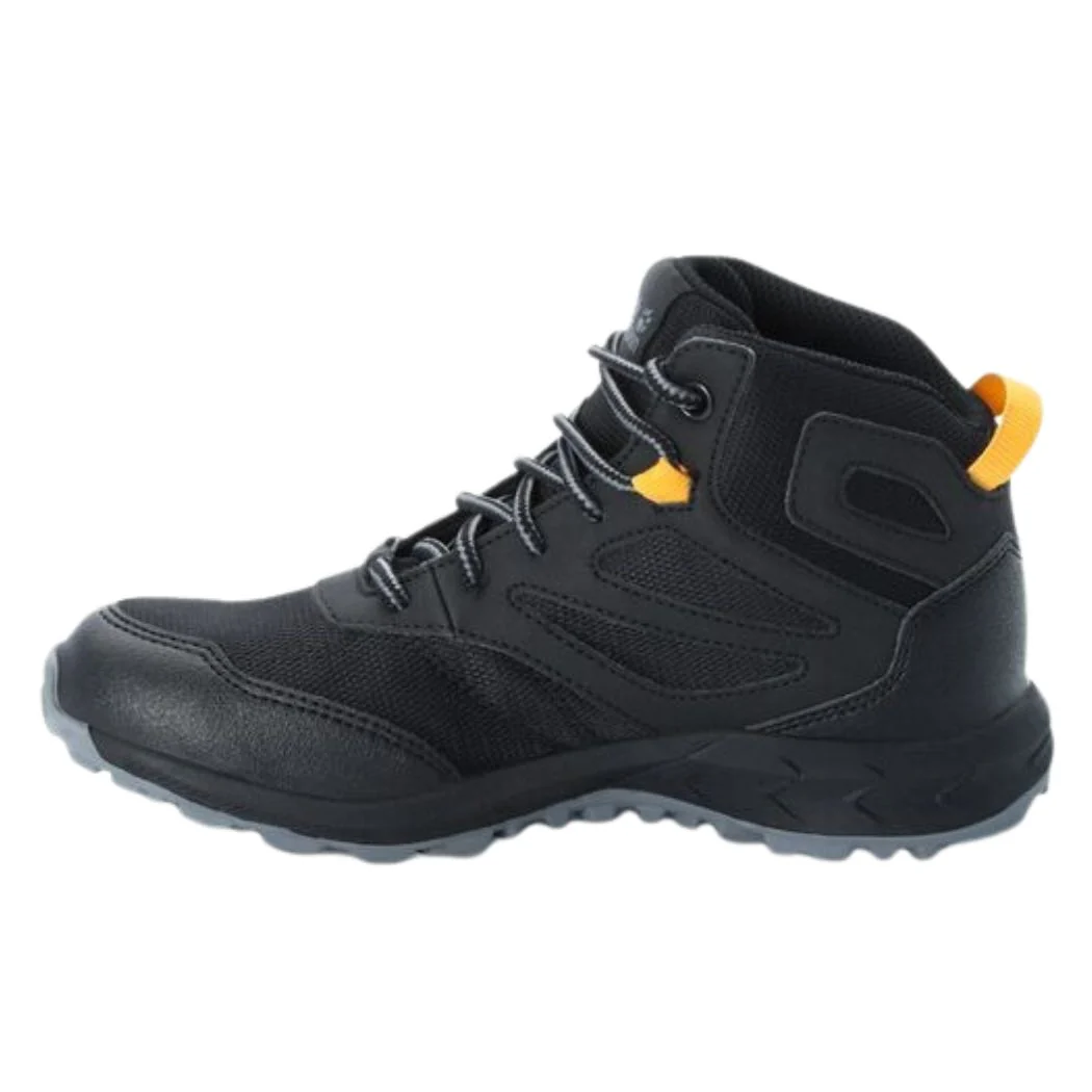 jack wolfskin Woodland Texapore Mid Kids Waterproof Hiking Shoes - Image 2