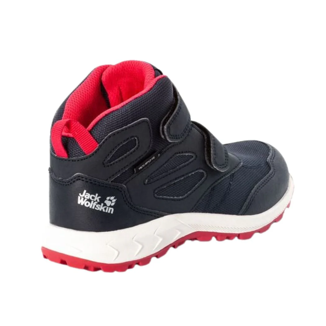jack wolfskin Woodland Texapore Mid VC Kids Waterproof Hiking Shoes - Image 4