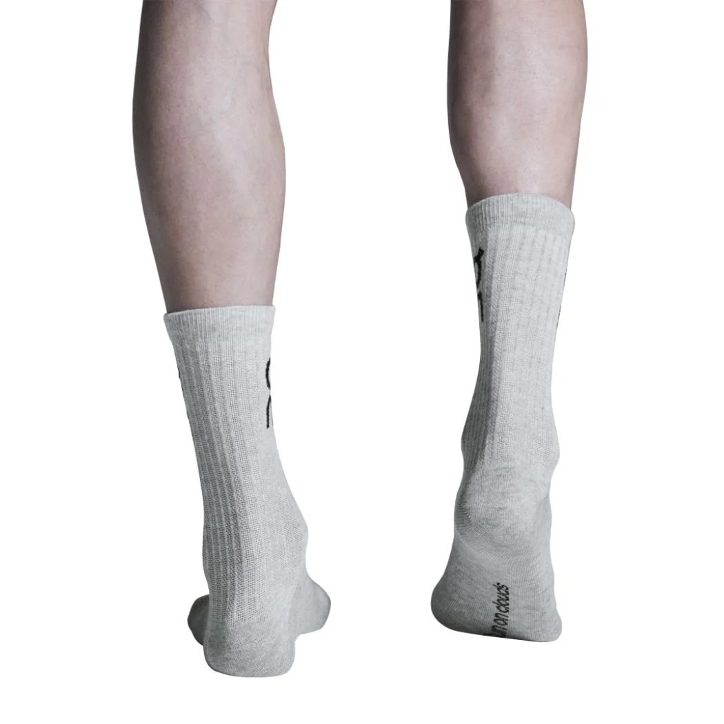 on Logo High 3P Unisex Socks - Image 2