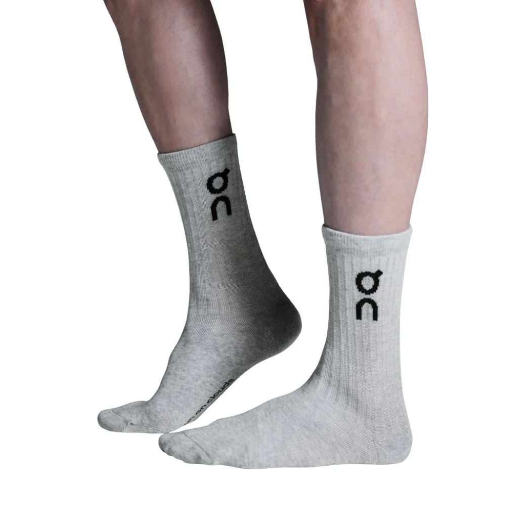 on Logo High 3P Unisex Socks - Image 3