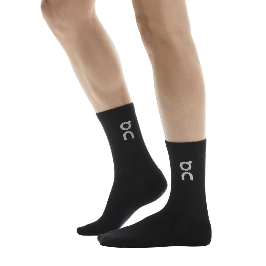 on Logo High 3P Unisex Socks - Image 3
