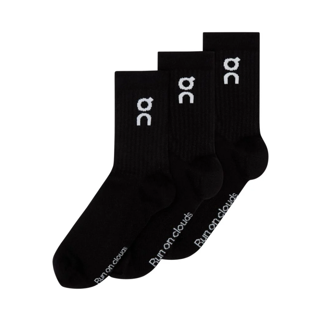 on Logo High 3P Unisex Socks - Image 4
