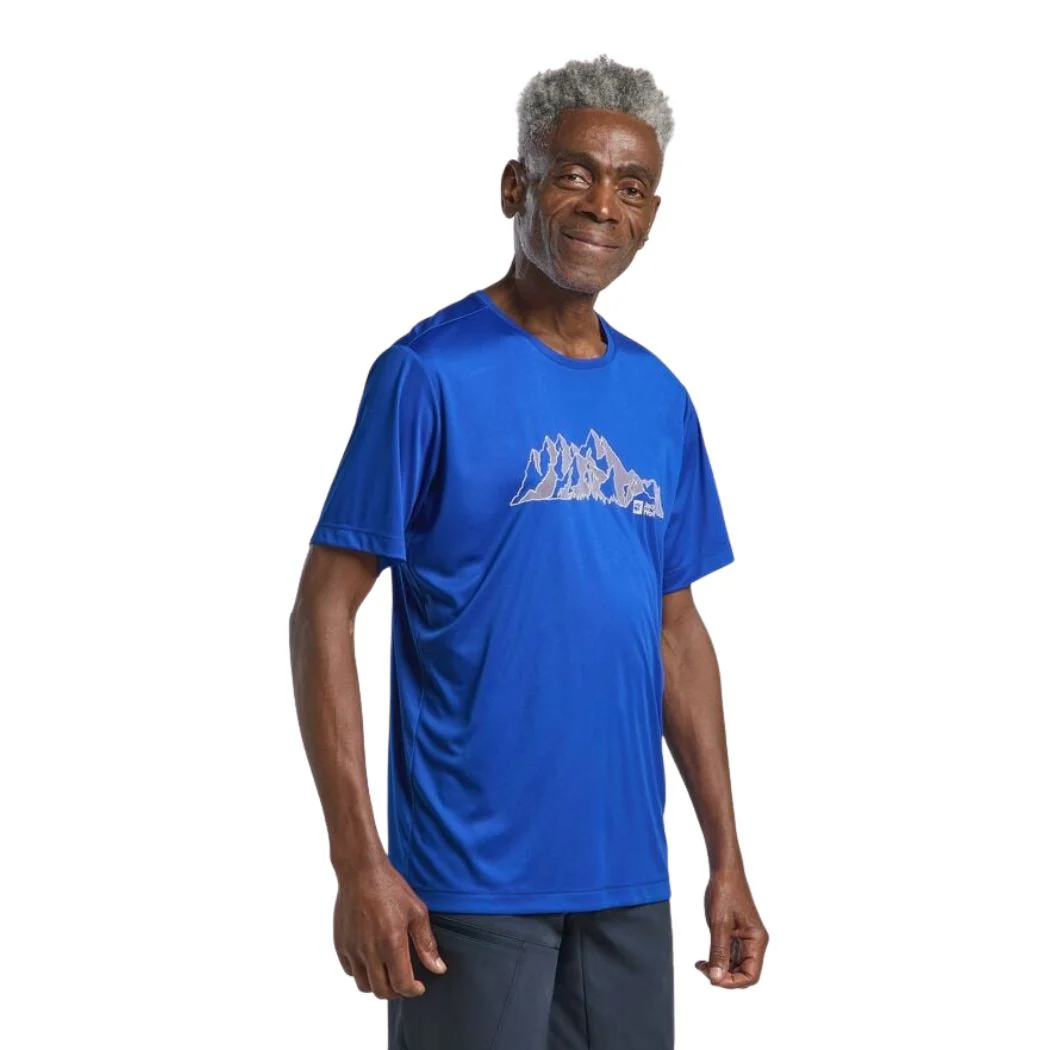 jack wolfskin Peak Graphic Men's Tee