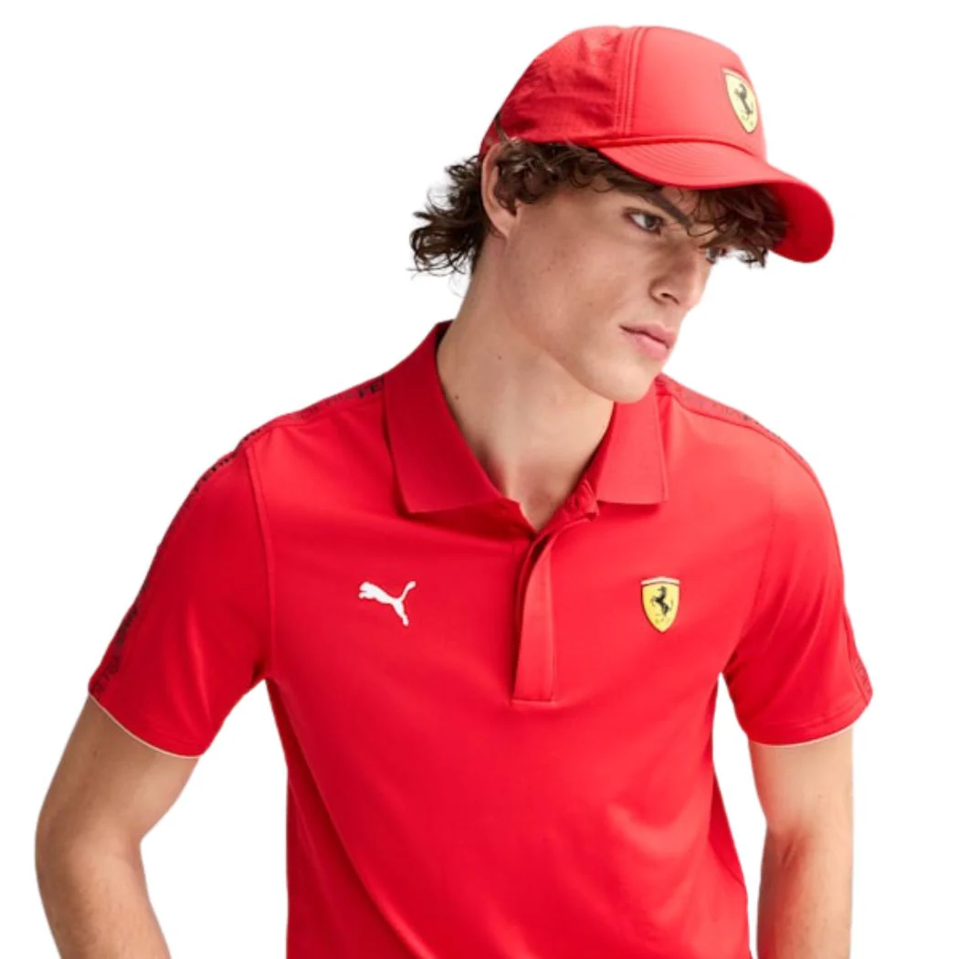 puma Scuderia Ferrari Race Unisex Trucker Cap - Image 3