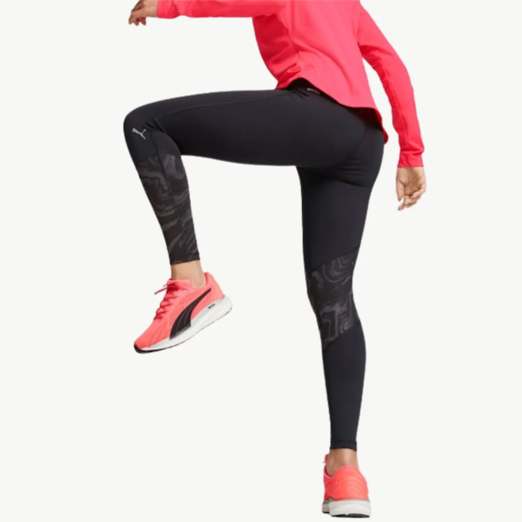 puma Graphic High Waist 7/8 Women's Running Leggings - Image 2