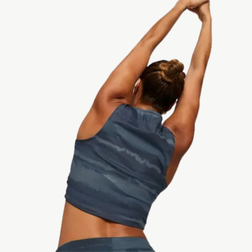 puma Studio Printed Training Women's Crop Top - Image 2