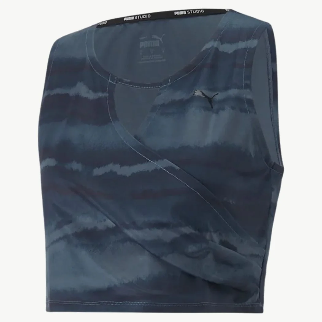 puma Studio Printed Training Women's Crop Top - Image 4