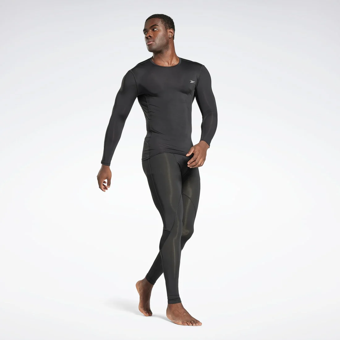 reebok Workout Ready Men's Compression Tights - Image 3