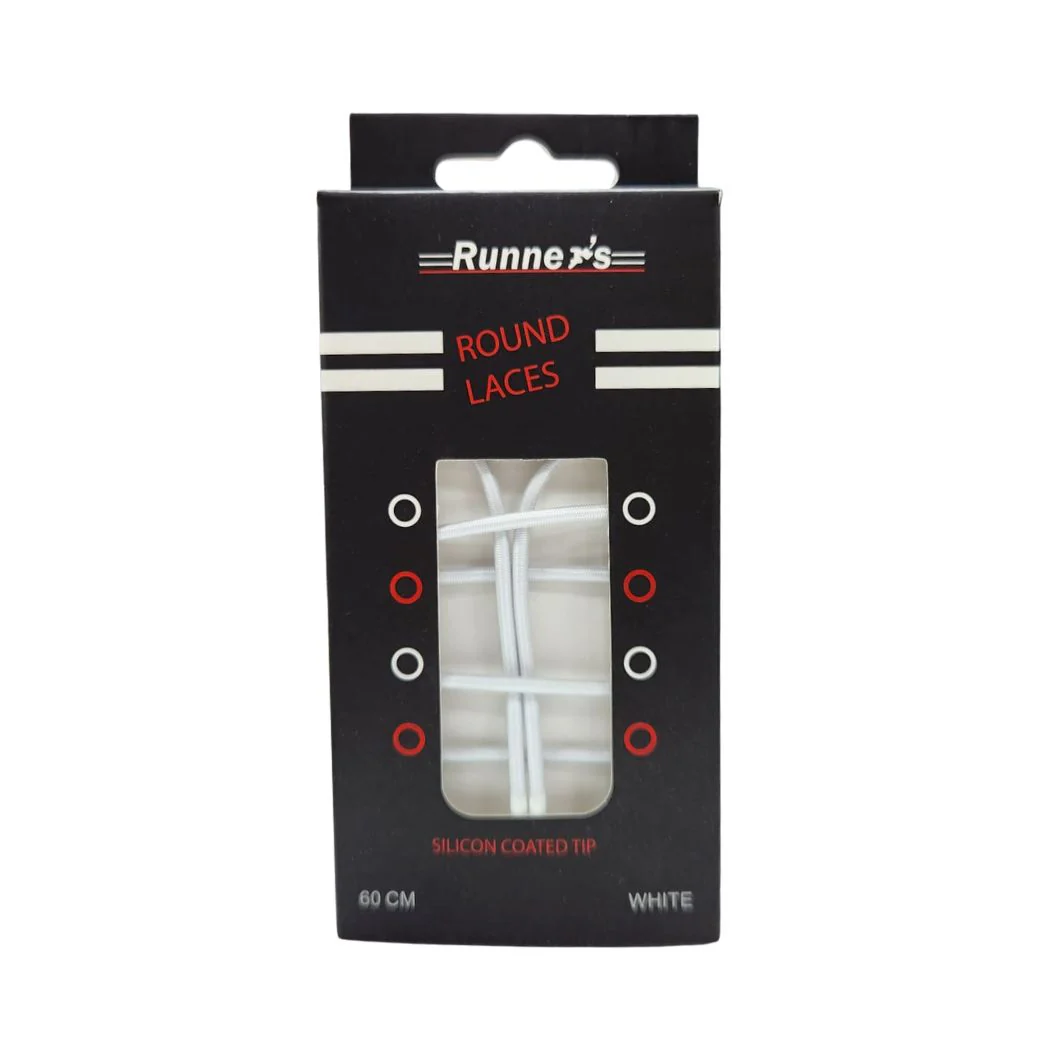 runners Round 60cm Elastic Laces