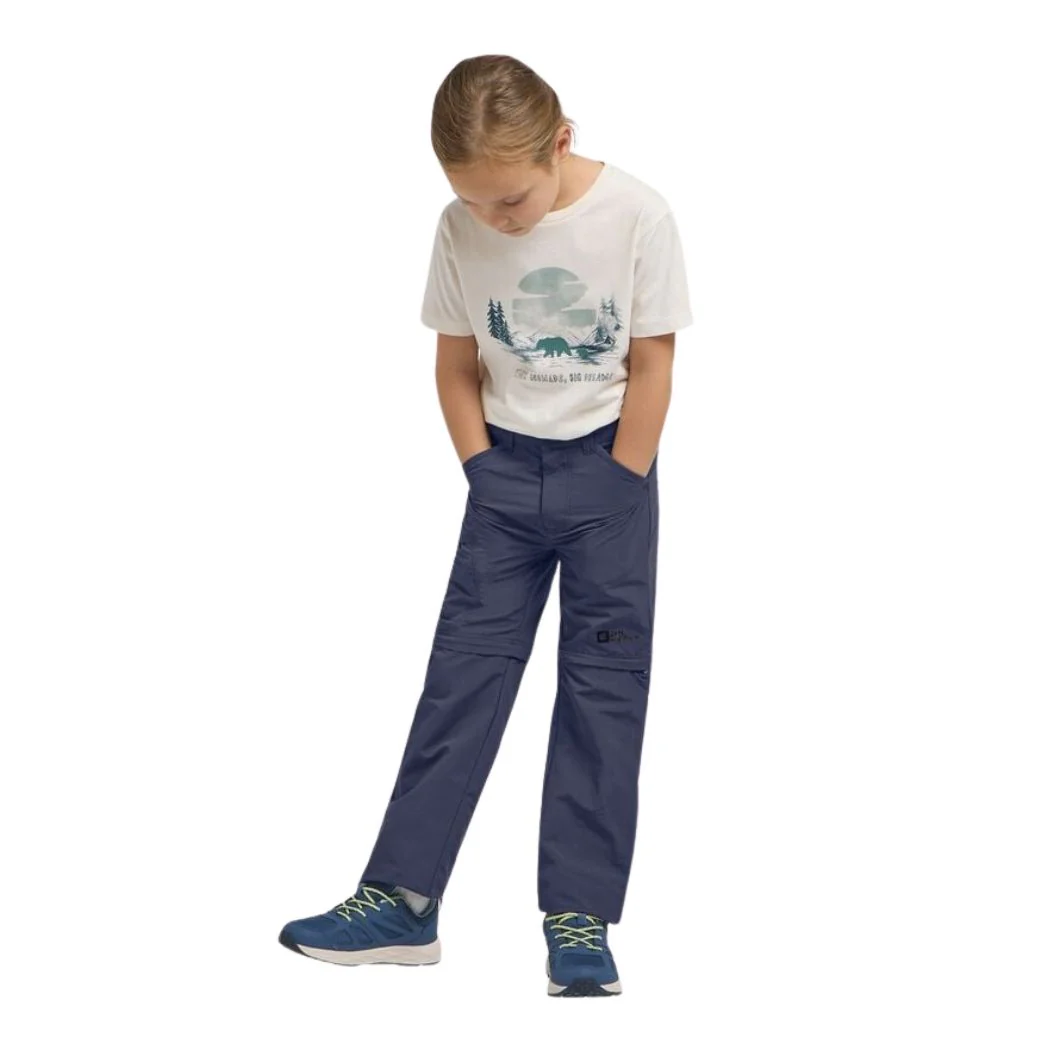 jack wolfskin Safari Zip Off Kids Pants - Image 3