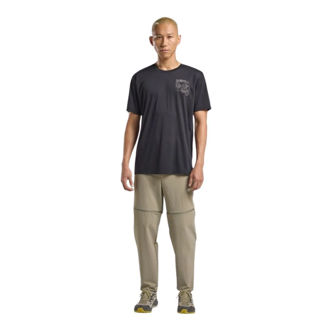 jack wolfskin Vonnan Graphic Men's Tee - Image 3