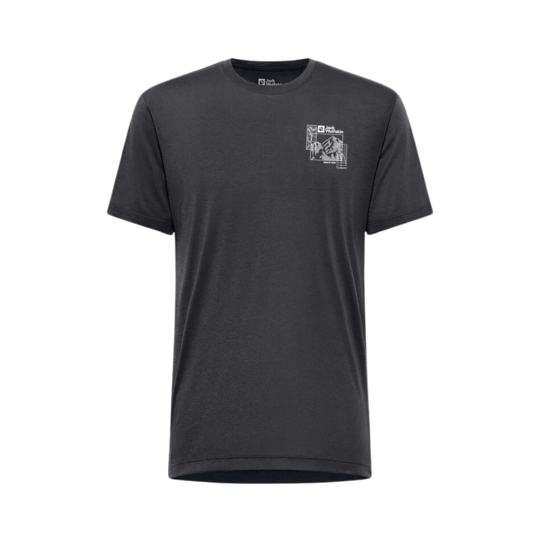 jack wolfskin Vonnan Graphic Men's Tee - Image 5